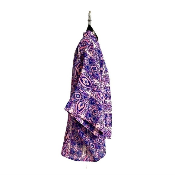 Pick 2/$25 FUN & Flirt Women’s Short Length Printed Kimono S - Picture 3 of 4